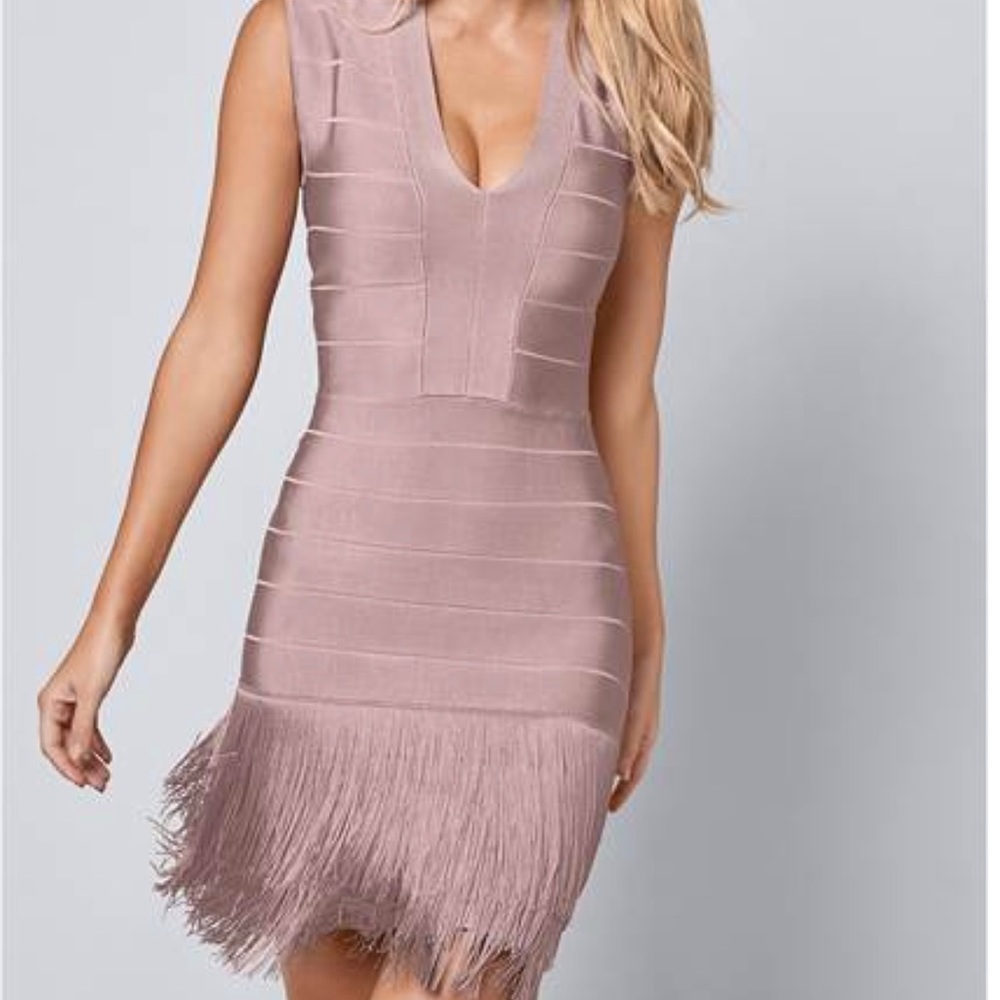 Mauve bodycon friend dress